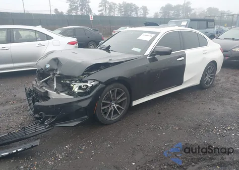 2021 BMW 330I z USA, uszkodzony, nr VIN 3MW5R1J0XM8C05723